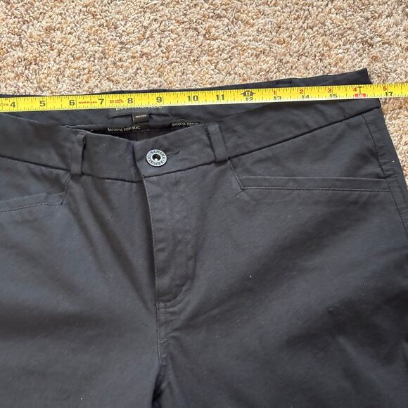 Banana Republic Black Casual Pants - size 10 - Picture 3 of 8